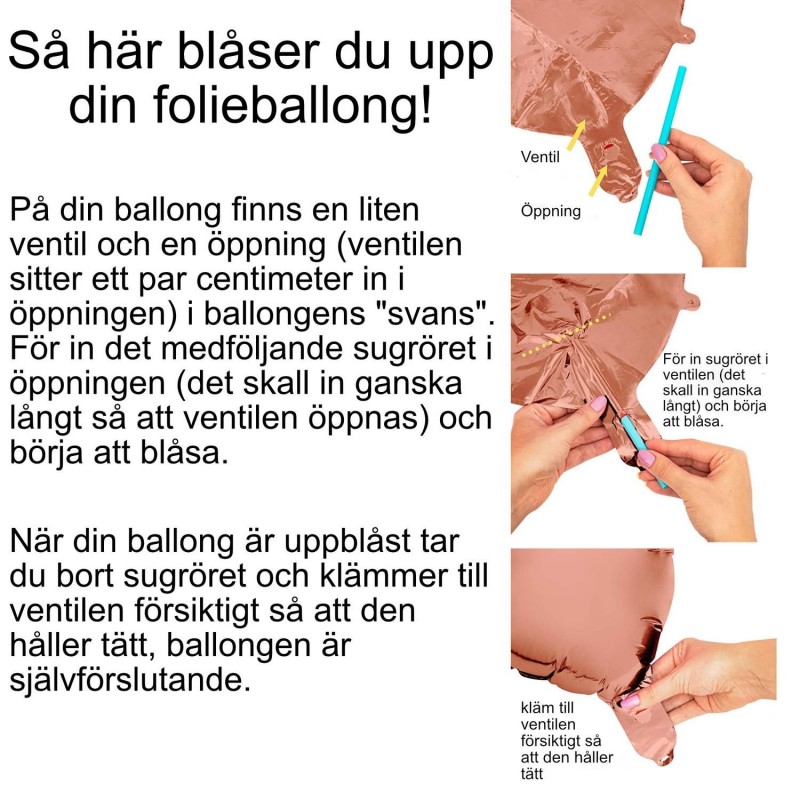 Ballonger - Folieballong för Examensfest - Student - 2