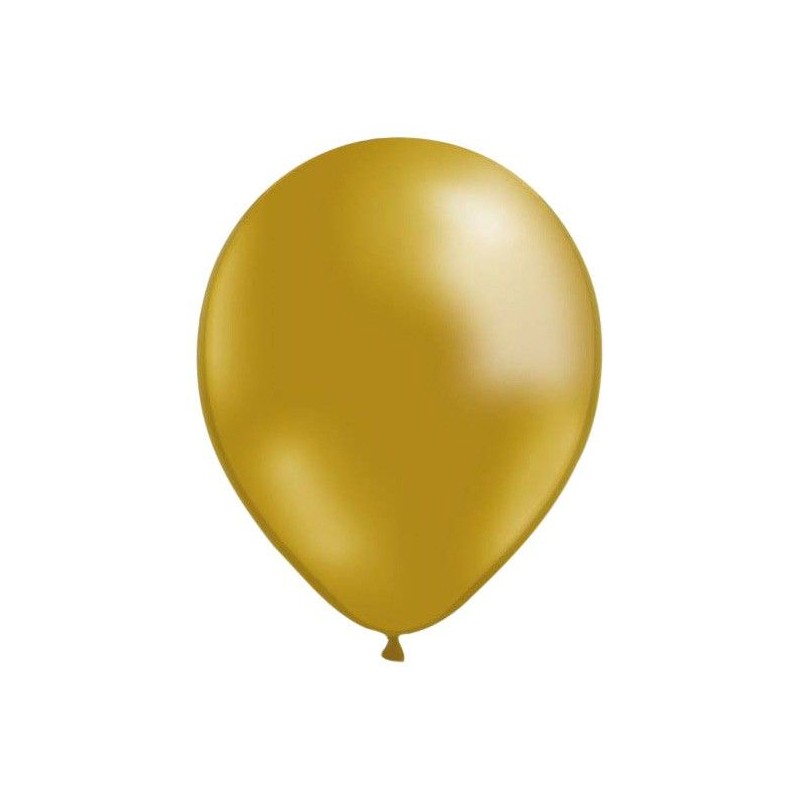 Ballonger - 12-Pack Guld, Silver och Svart 30 cm - 2