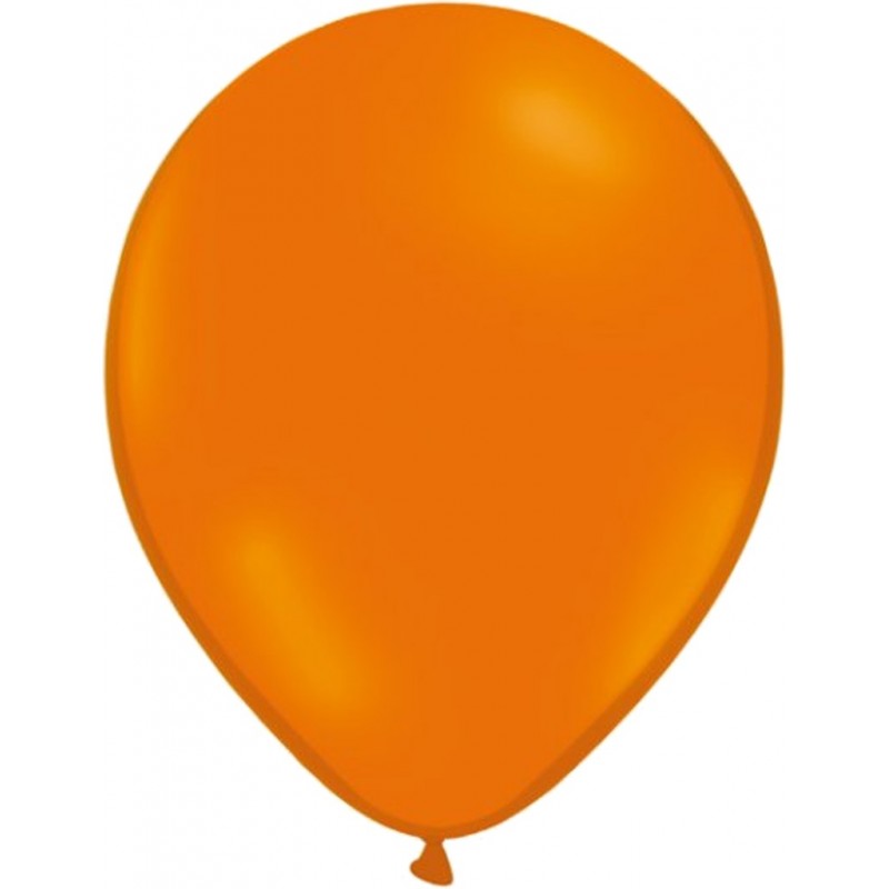 Orange ballong mot vit bakgrund - Dela av Ballonger 24-pack i härliga pride regnbågsfärger.