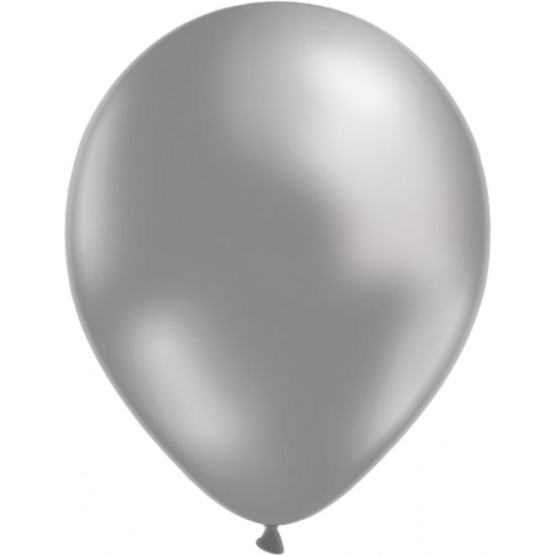 Ballonger - Ballonger 24-pack: Silver, Vit & Svart - 2