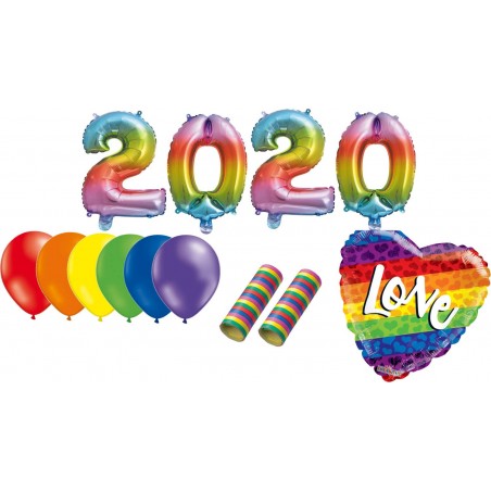 Pride – Fira Mångfald och Kärlek med Glädje och Stolta Traditioner! - Pridepaket Ballonger - Pride 2020 - 1