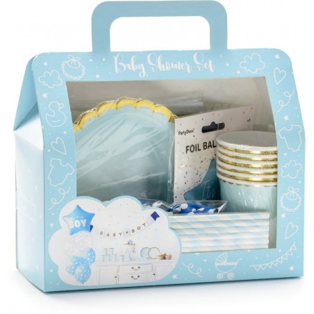 Babyshower - Dekoration - Baby Shower Set med Dekorationer | It´s a Boy!  - 1