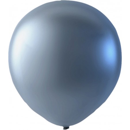 Enfärgade Ballonger – Stilrena Dekorationer för Enkla och Eleganta Fester - Silver Latex Ballonger 10-pack - 1