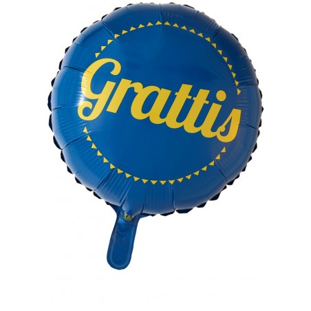 Studenten - Grattis! Ballong i Sveriges Flaggfärger - 1