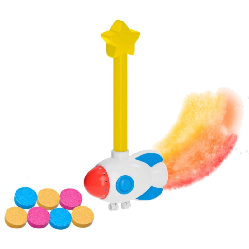 Badbomber – Skäm Bort Dig Själv med Avkopplande och Färgglada Badrutiner! - Magiskt Badkul Med Inkee Rocket Wand Set - 3