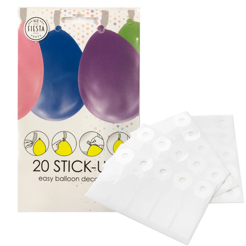 Sassier.se – Din Källa för Festdekorationer och Partytillbehör! - Ballongfästen Stick Ups 20-Pack - 2