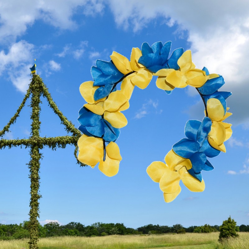 Kalastillbehör - Midsommar & Student Blomsterdiadem - 2