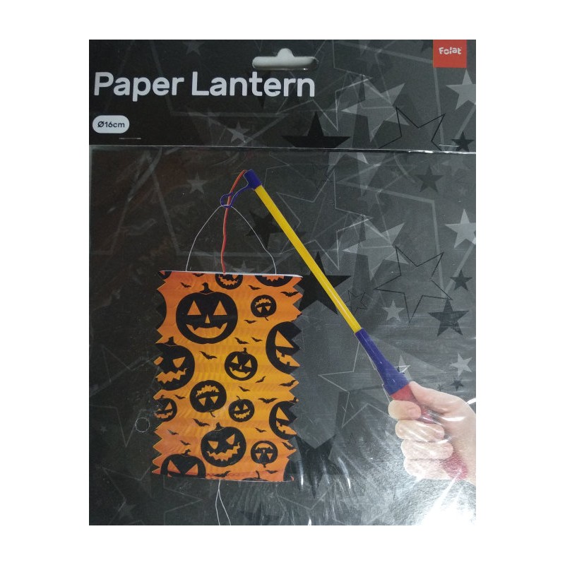 Halloween Dekoration - Halloween Lanterna Papperslykta - förpackning front