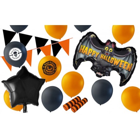 Halloween Dekoration - Halloween Kalaspaket Festkit 1 Kit 36 Delar - 1