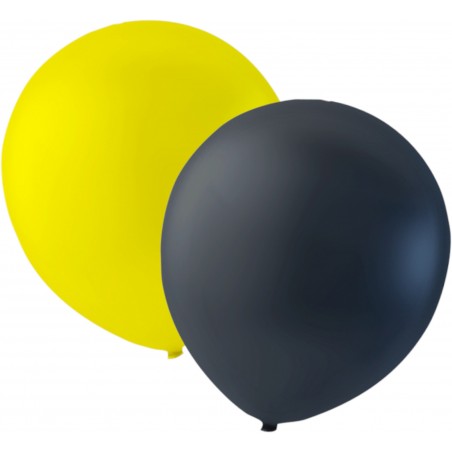 Ballonger Gul Svart 24-Pack